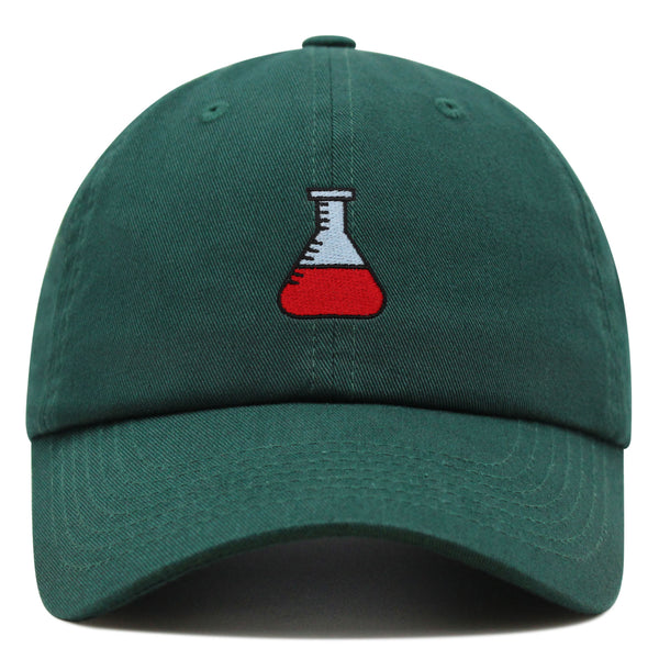 Erlenmeyer Flask Premium Dad Hat Embroidered Baseball Cap Science