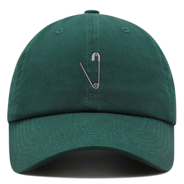 Safety Pin Premium Dad Hat Embroidered Baseball Cap Clothing