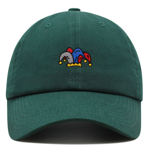 Joker Hat Premium Dad Hat Embroidered Baseball Cap Costume