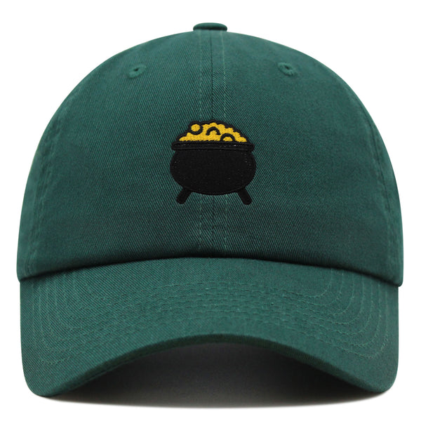 Pot of Gold Premium Dad Hat Embroidered Baseball Cap Mars