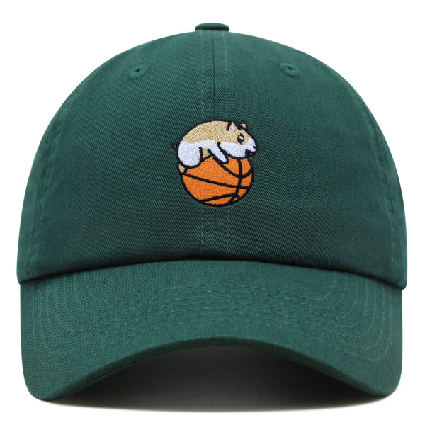 Hamster Ball Premium Dad Hat Embroidered Baseball Cap Basketball