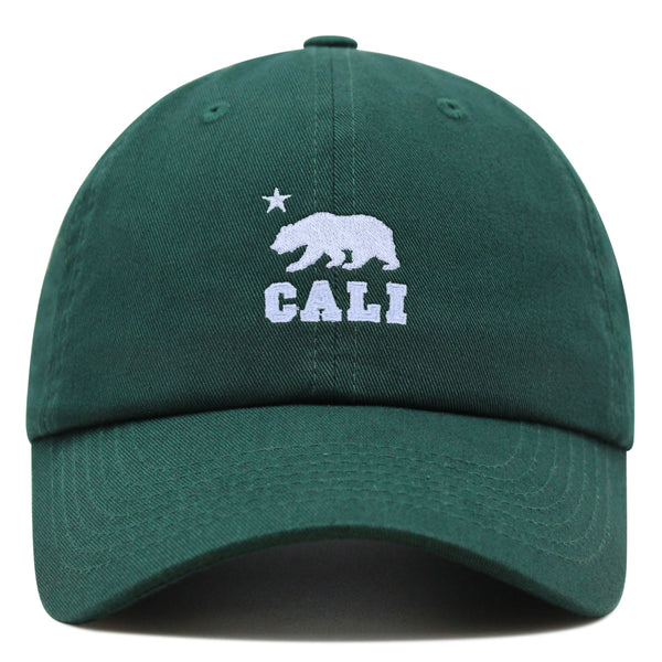 California Bear Premium Dad Hat Embroidered Cotton Baseball Cap West Coast