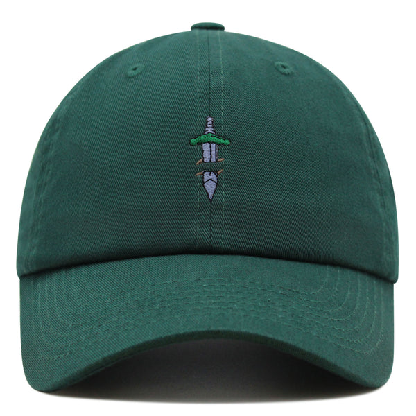 Sword Premium Dad Hat Embroidered Cotton Baseball Cap Knight