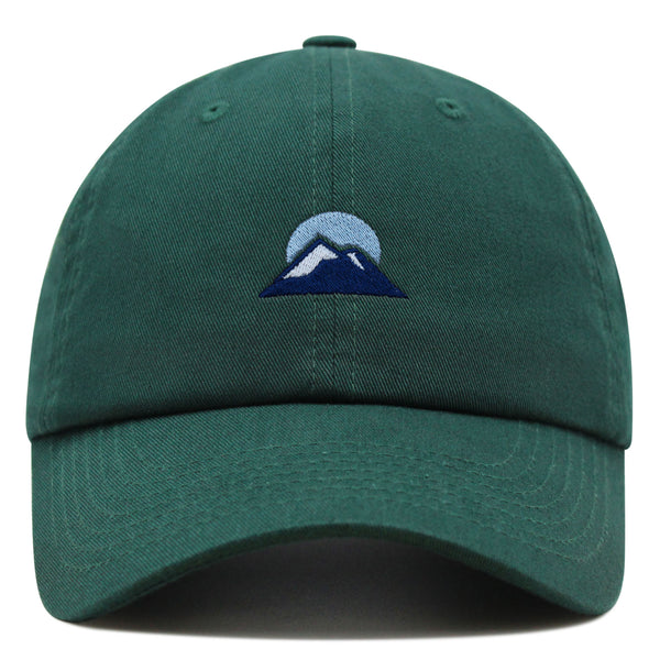 Mountain Premium Dad Hat Embroidered Cotton Baseball Cap Ski Resorts