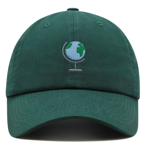 Globe Premium Dad Hat Embroidered Cotton Baseball Cap