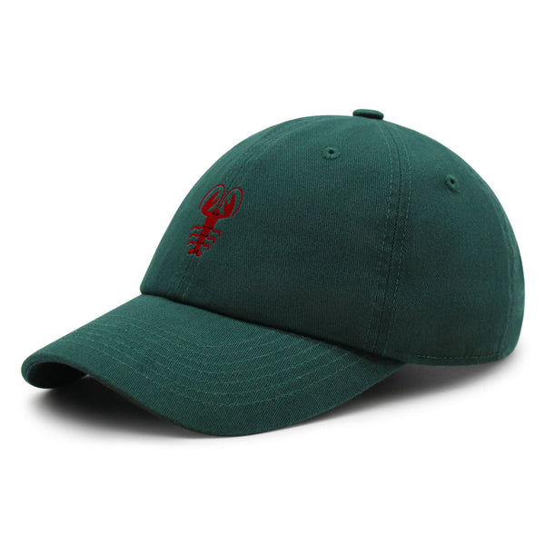 Lobster Premium Dad Hat Embroidered Baseball Cap Shellfish Foodie