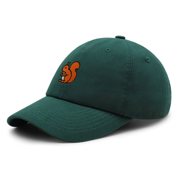 Squirrel Premium Dad Hat Embroidered Baseball Cap Hamster Chipmunks