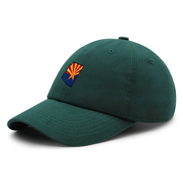 Arizona Flag Premium Dad Hat Embroidered Baseball Cap Arizona Tucson Pheonix