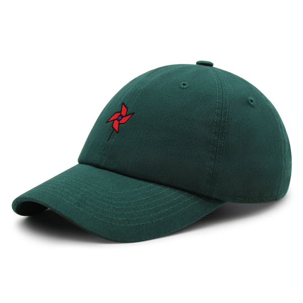 Pinwheel Premium Dad Hat Embroidered Baseball Cap Toy