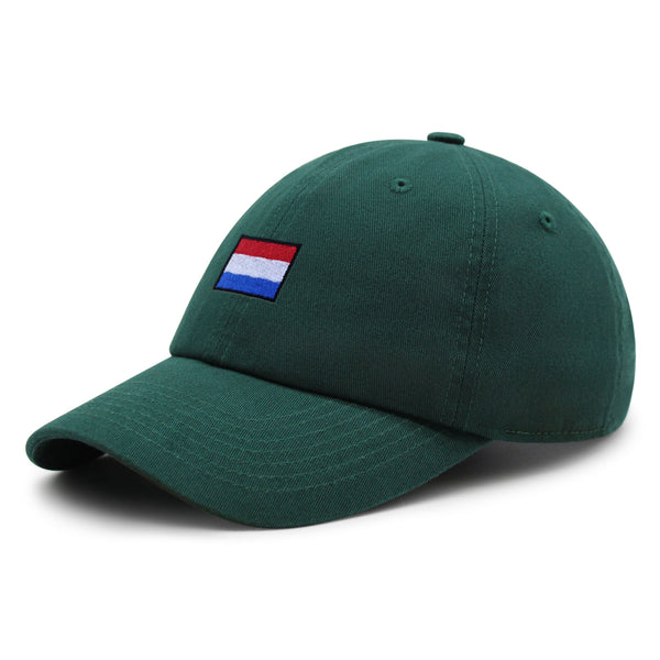 Netherland Flag Premium Dad Hat Embroidered Cotton Baseball Cap Soccer