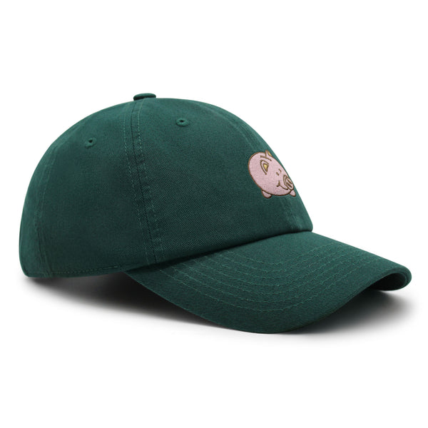 Piggy Bank Premium Dad Hat Embroidered Baseball Cap Coin