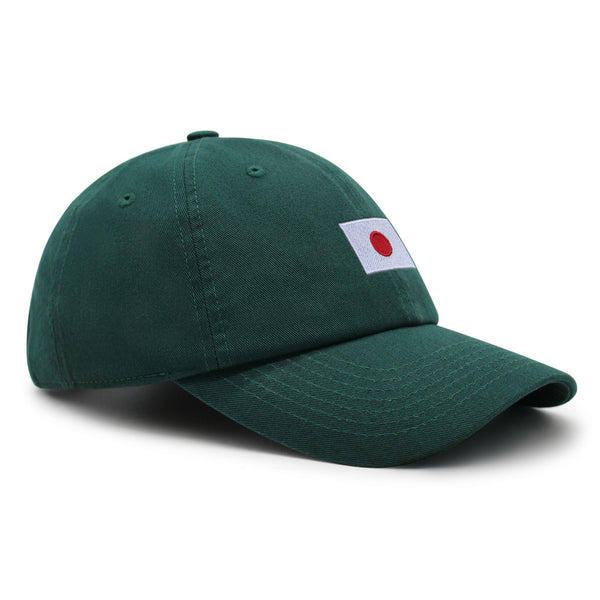 Japan Flag Premium Dad Hat Embroidered Cotton Baseball Cap Country Flag Series