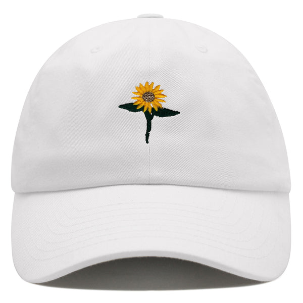 Sun Flower Premium Dad Hat Embroidered Baseball Cap Floral