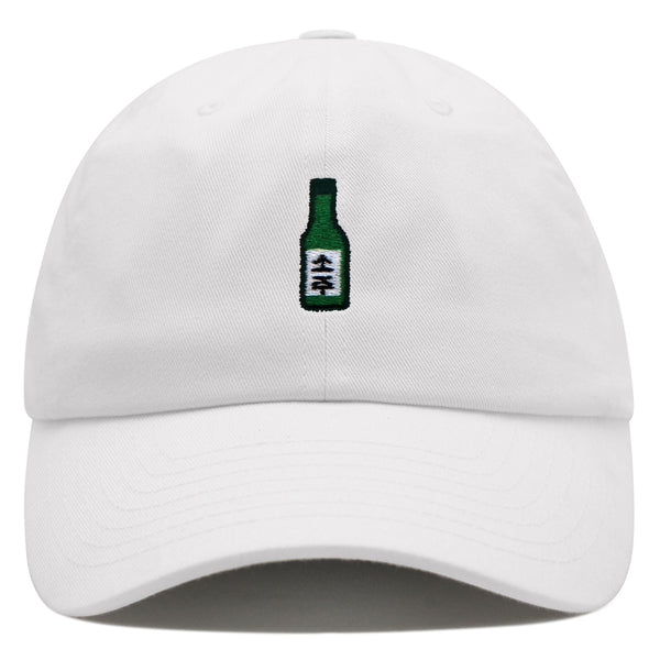 Soju Premium Dad Hat Embroidered Baseball Cap Korean Korea Spirit