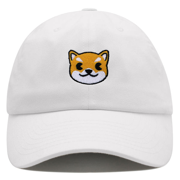 Shiba Premium Dad Hat Embroidered Baseball Cap Dog Puppy