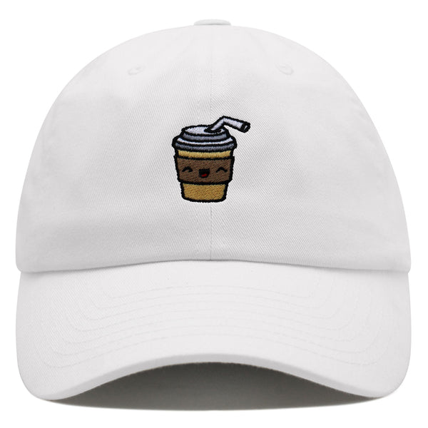 Morning Coffee Premium Dad Hat Embroidered Baseball Cap Latte Americano