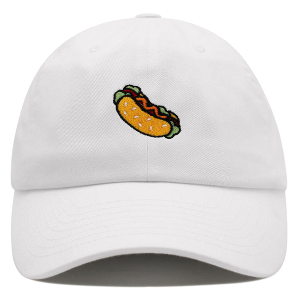 Hot Dog Premium Dad Hat Embroidered Baseball Cap Fast Food