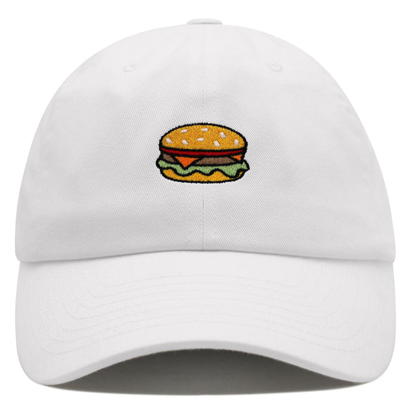 Hamburger Premium Dad Hat Embroidered Baseball Cap Fast Food