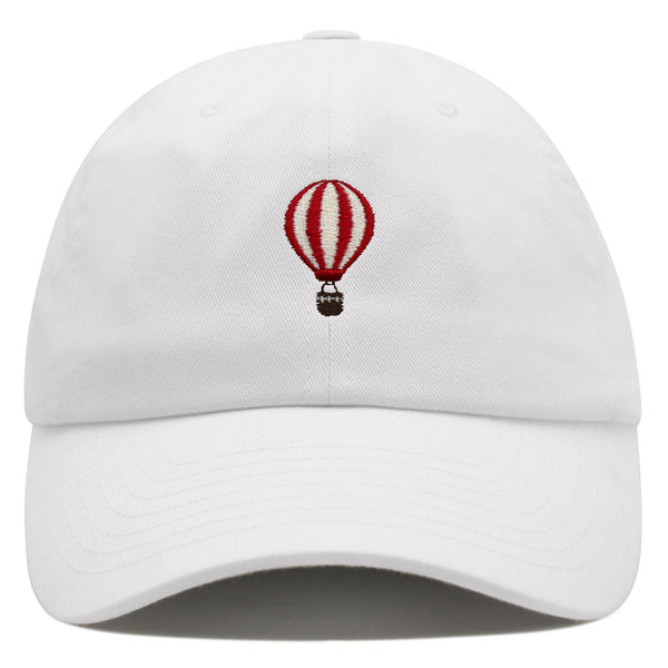 Hot Air Ballon Premium Dad Hat Embroidered Baseball Cap Travel Fly Sky