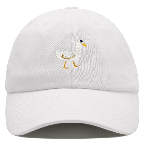 Duck Premium Dad Hat Embroidered Baseball Cap Bird Lake