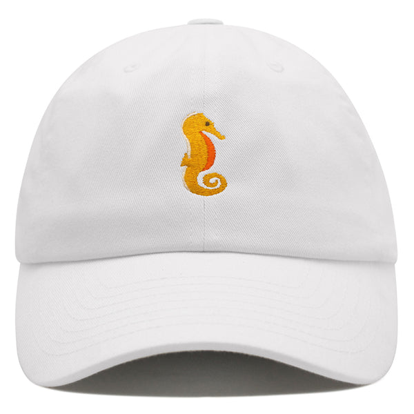 Seahorse Premium Dad Hat Embroidered Baseball Cap Ocean Sea Fish