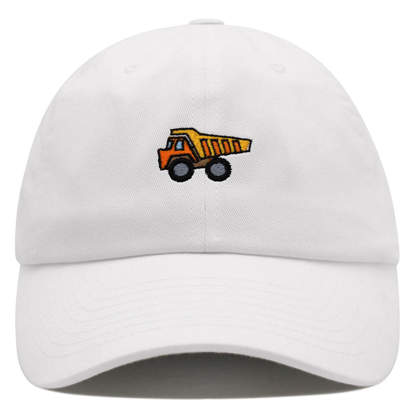 Truck Premium Dad Hat Embroidered Baseball Cap Construction