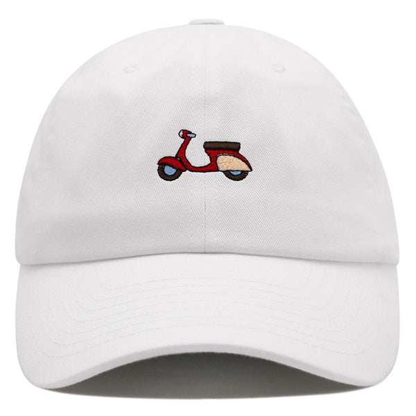 Scooter Premium Dad Hat Embroidered Baseball Cap Motorcycle