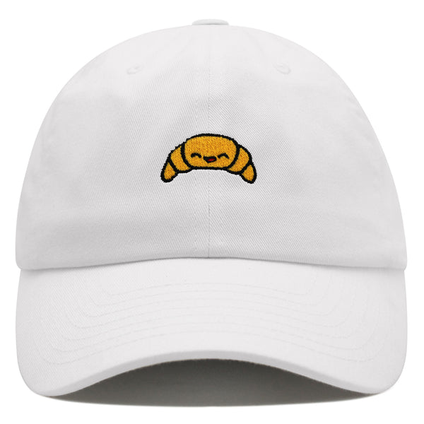 Croissant Premium Dad Hat Embroidered Baseball Cap Bread Foodie