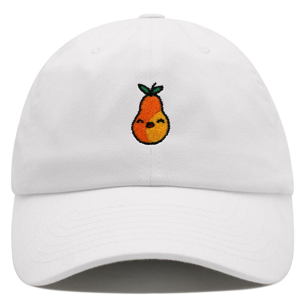 Pear Premium Dad Hat Embroidered Baseball Cap Fruit Vegan Foodie