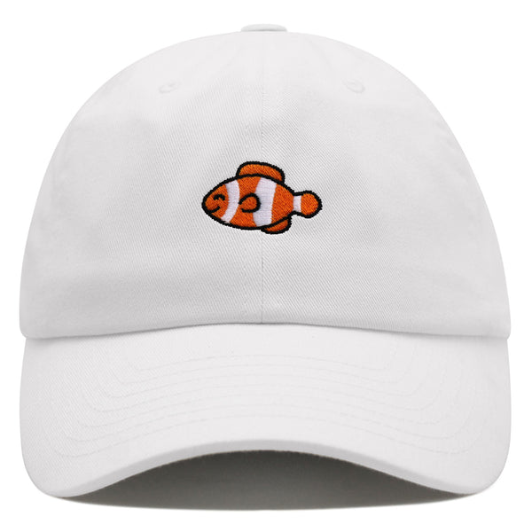 Clownfish Premium Dad Hat Embroidered Baseball Cap Fish Aquarium Fishing