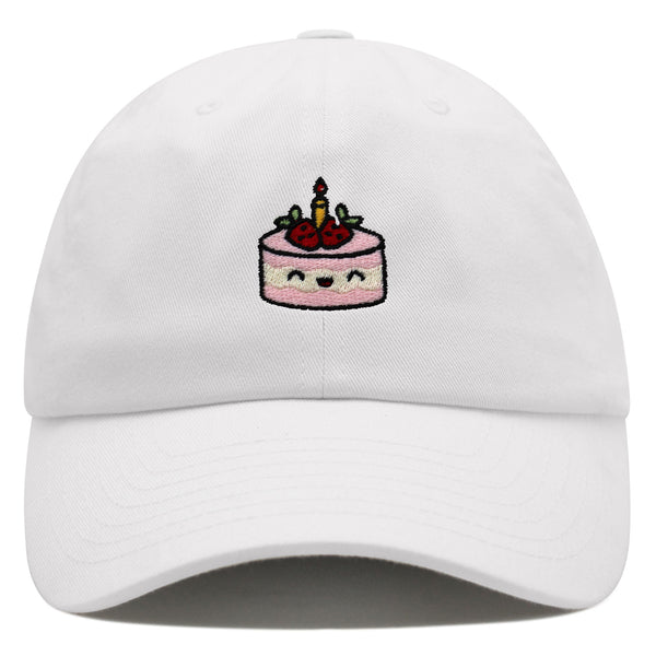 Cake Premium Dad Hat Embroidered Baseball Cap Birthday Foodie