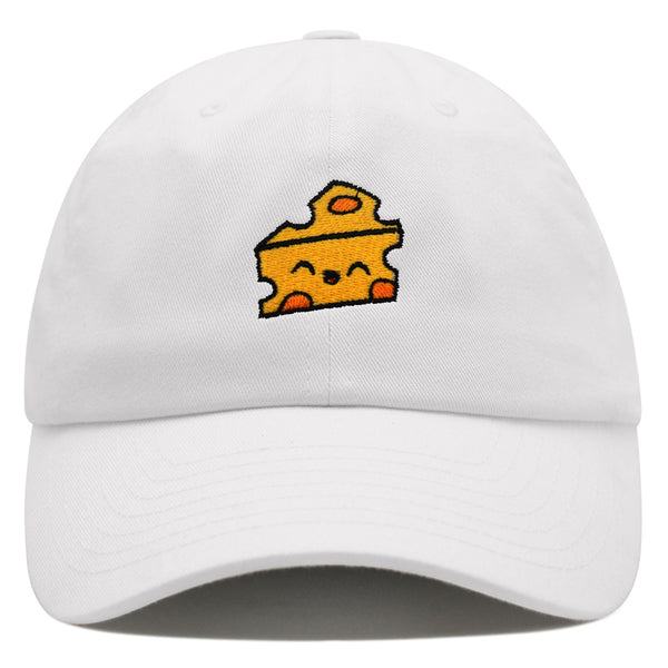 Cheese Premium Dad Hat Embroidered Baseball Cap Foodie Cheesy Wine