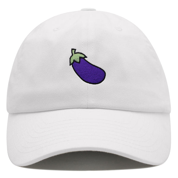 Eggplant Premium Dad Hat Embroidered Baseball Cap Foodie Vegetable