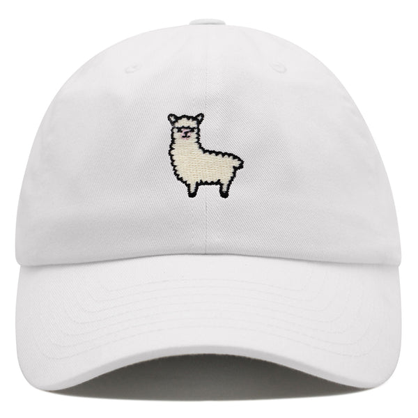 Alpaca Premium Dad Hat Embroidered Baseball Cap Peru Peruvian