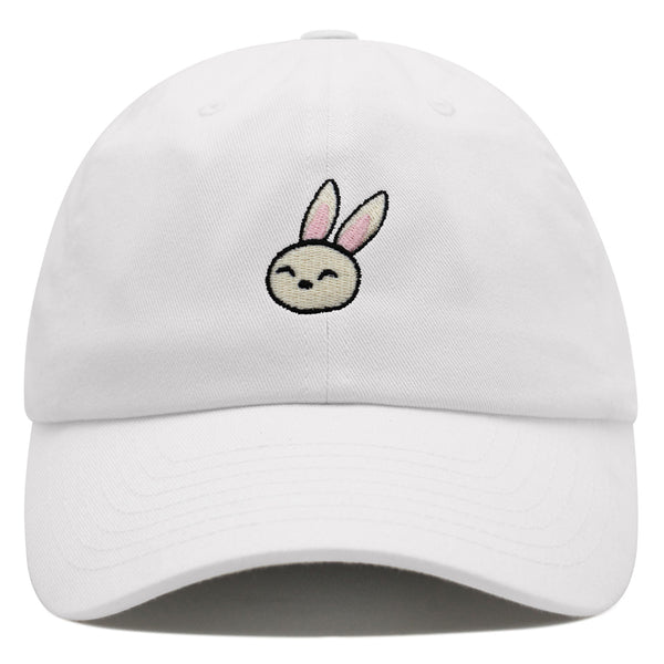 Cute Rabbit Premium Dad Hat Embroidered Baseball Cap Bunny Zoo