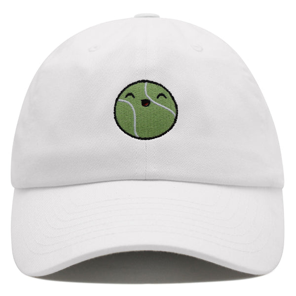 Happy Tennis ball Premium Dad Hat Embroidered Baseball Cap Sports Sharapova