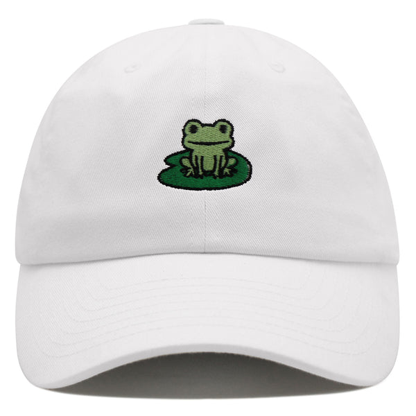 Frog Premium Dad Hat Embroidered Baseball Cap Frog Pond Frog