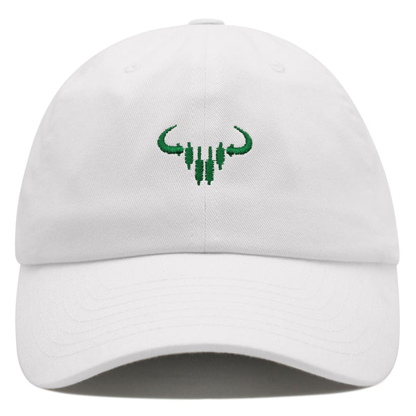 Bulls Premium Dad Hat Embroidered Baseball Cap Nasdaq Symbol Stocks