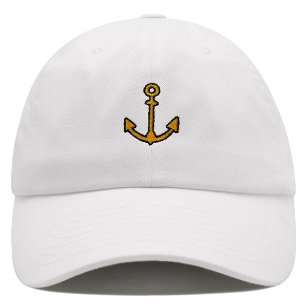 Anchor Premium Dad Hat Embroidered Baseball Cap Captain Boat Ship