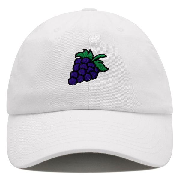 Grape Premium Dad Hat Embroidered Baseball Cap Farm Farmers Vegan