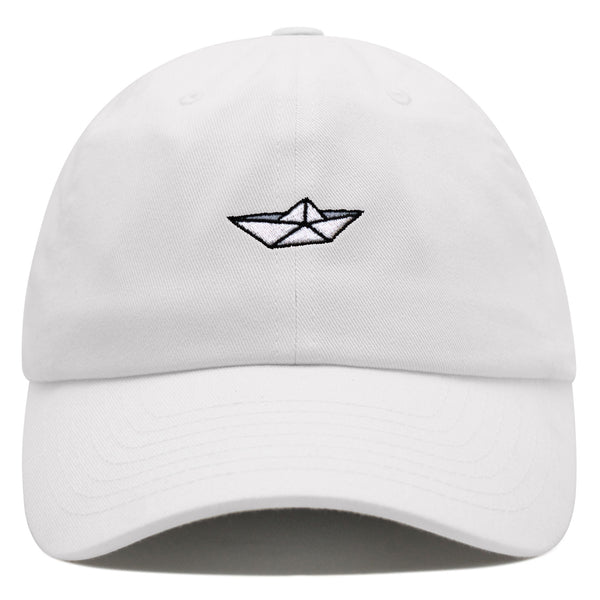 Paper Boat Premium Dad Hat Embroidered Baseball Cap Pond Memory