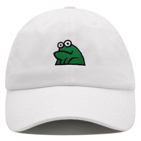 Frog Premium Dad Hat Embroidered Baseball Cap Funny