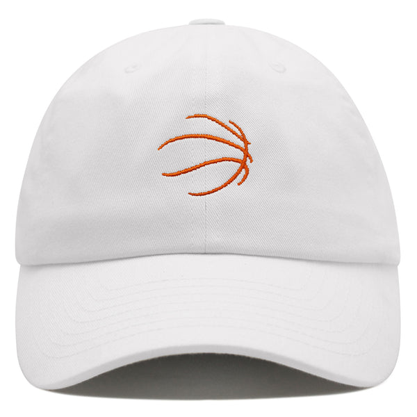 Basketball Silhouette Premium Dad Hat Embroidered Baseball Cap Sports Ball