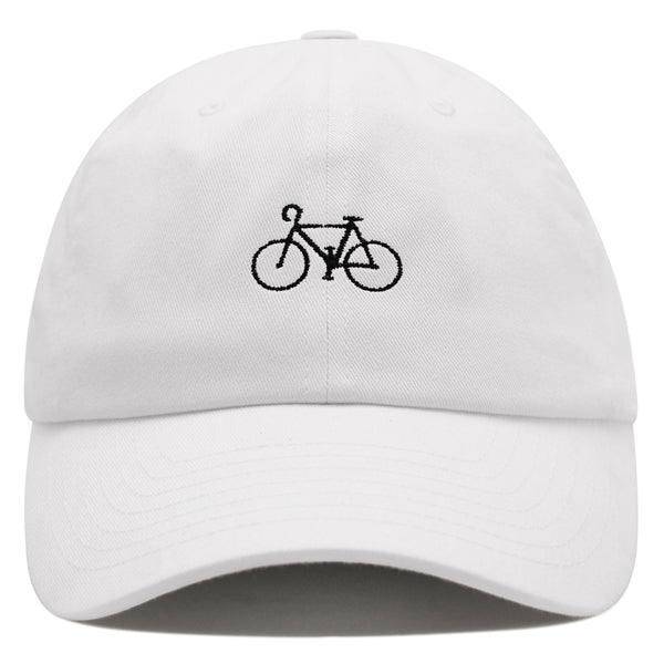 Bicycle Premium Dad Hat Embroidered Baseball Cap Road Bike