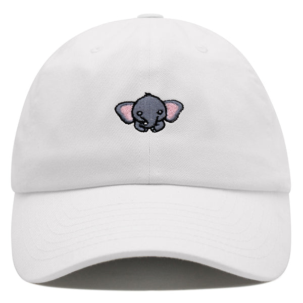 Elephant Premium Dad Hat Embroidered Baseball Cap Wild Cute