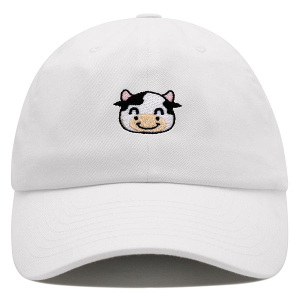 Cow Premium Dad Hat Embroidered Baseball Cap Milk Animal