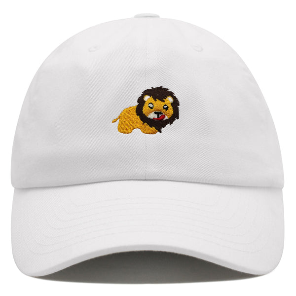 Lion Premium Dad Hat Embroidered Baseball Cap Zoo King