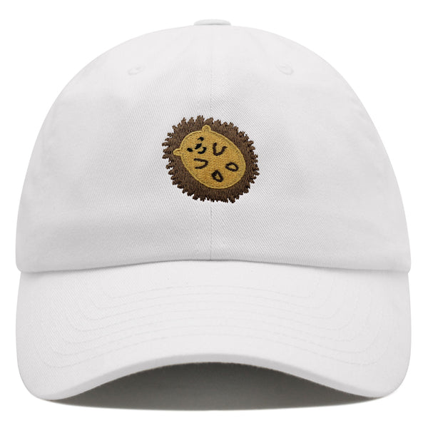 Hedgehog Premium Dad Hat Embroidered Baseball Cap Animal Cute