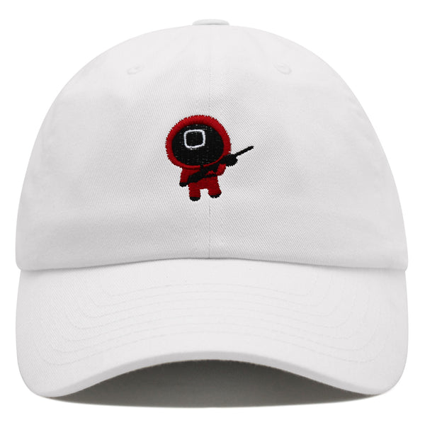 Squidman Premium Dad Hat Embroidered Baseball Cap Game Death