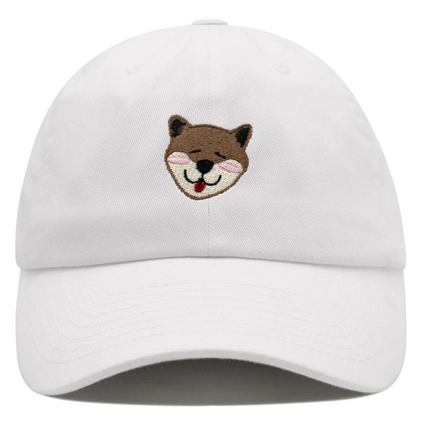 Shiba Premium Dad Hat Embroidered Baseball Cap Dog Puppy